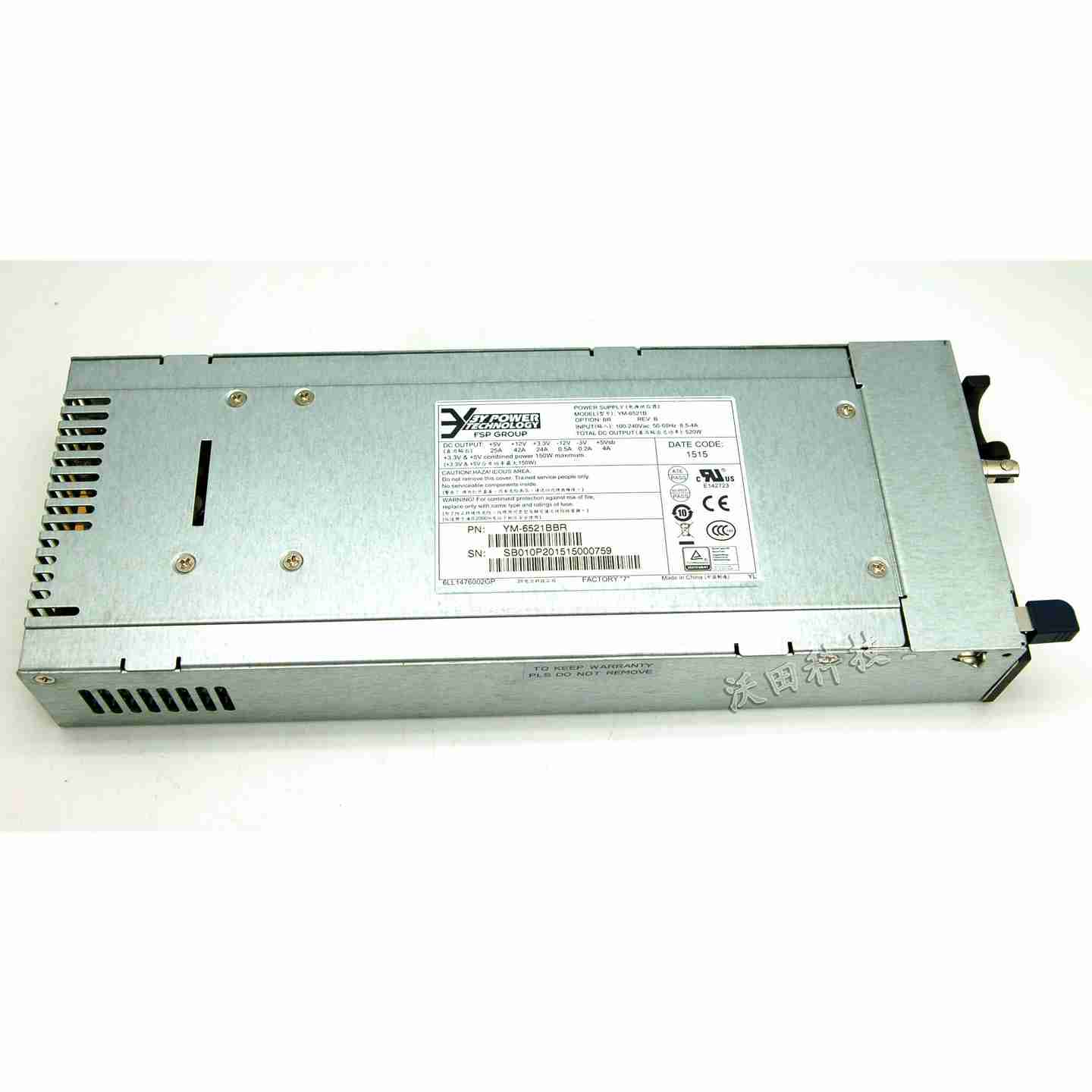 议价-全新原装3YPOWEtR冗余YM-6521B服务器电源模块热插