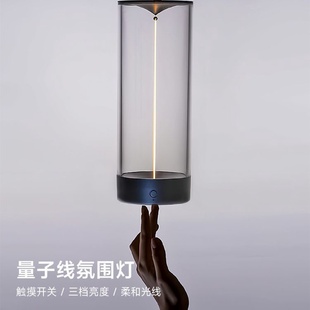 磁吸灯三档亮度LED防蓝光氛围灯充电可调节灯丝户外磁吸灯 新款