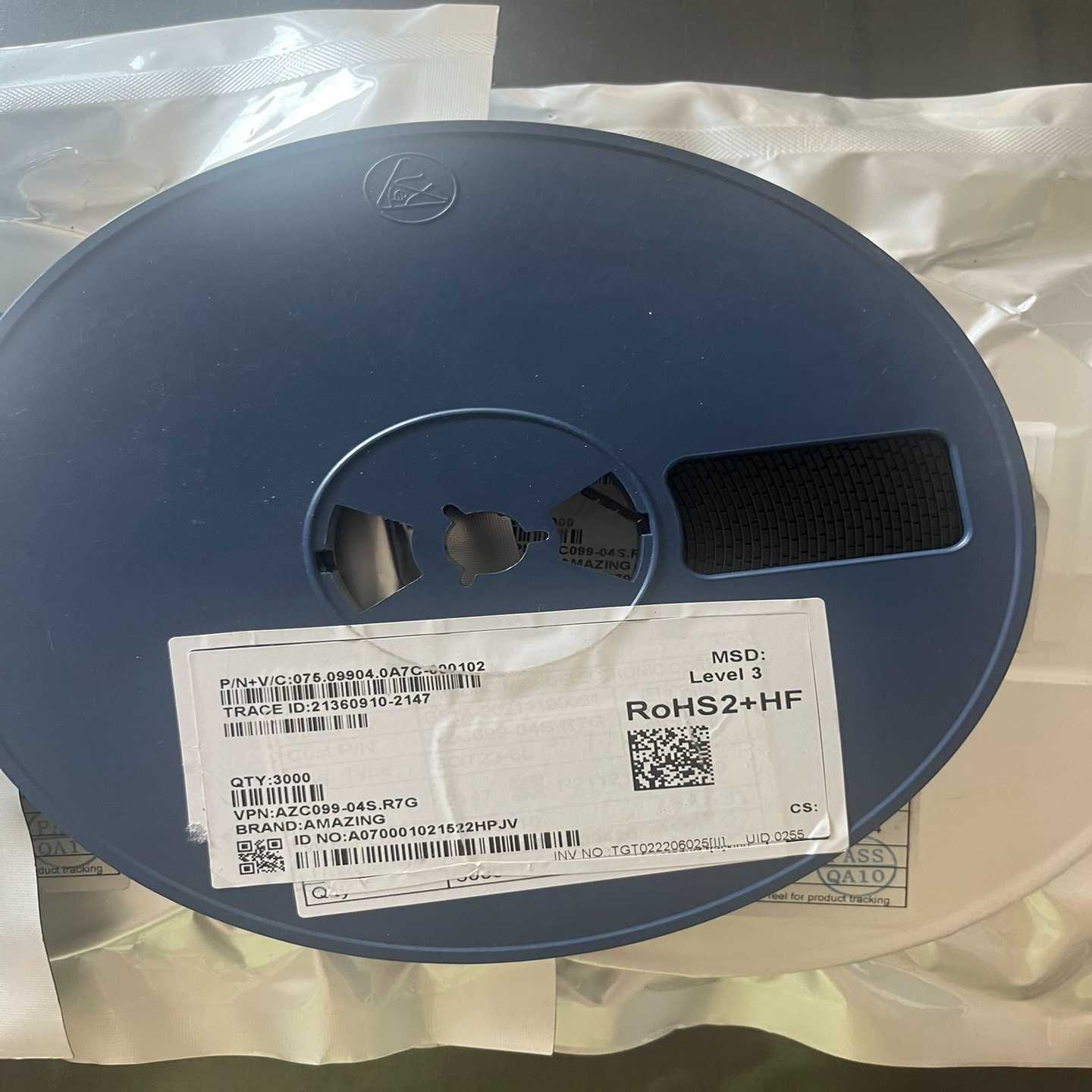 AZC099-04S.R7G，4盘，每盘3000pc~询价