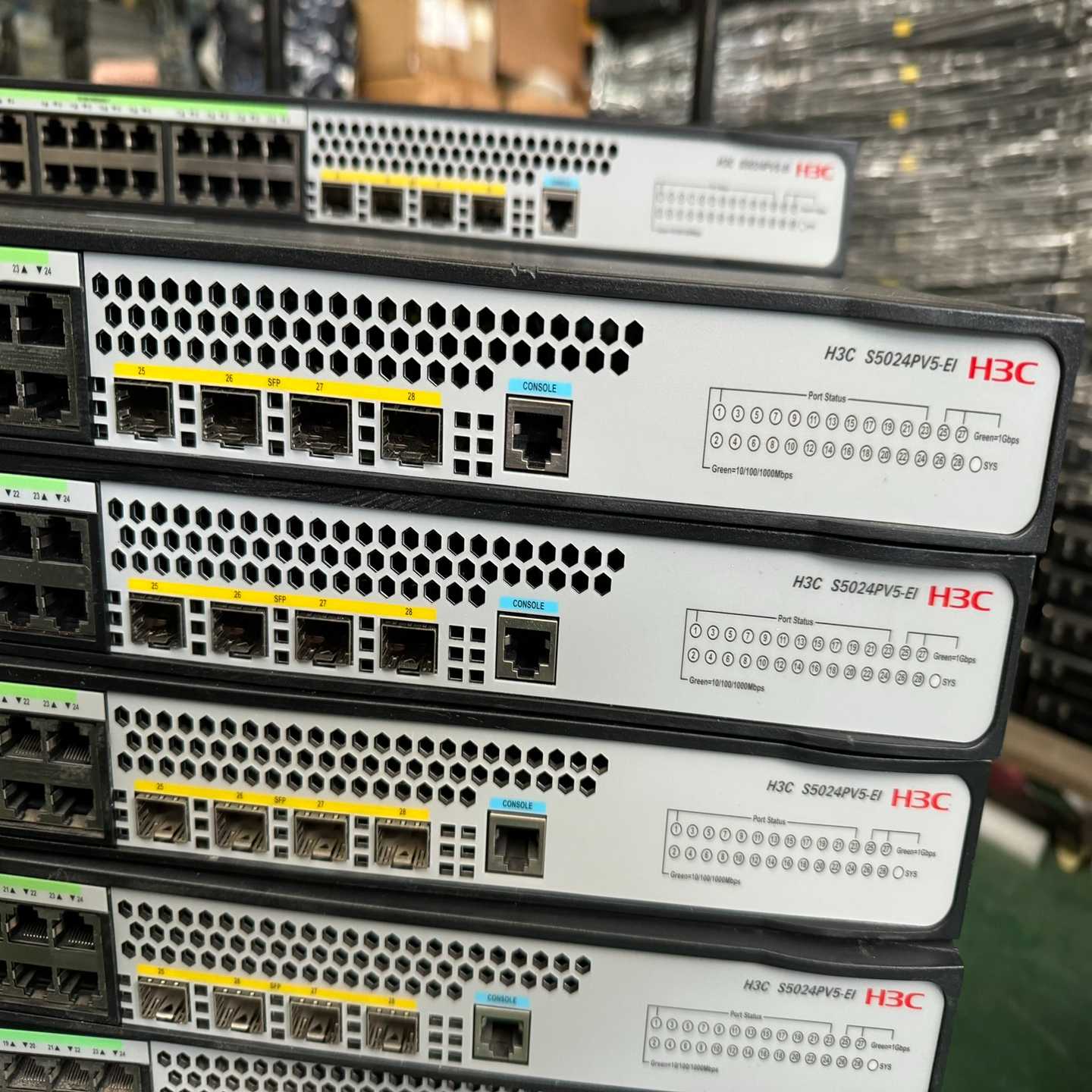 询价~华三 H3C S5024PV5-EI 24口全千兆交换机 2