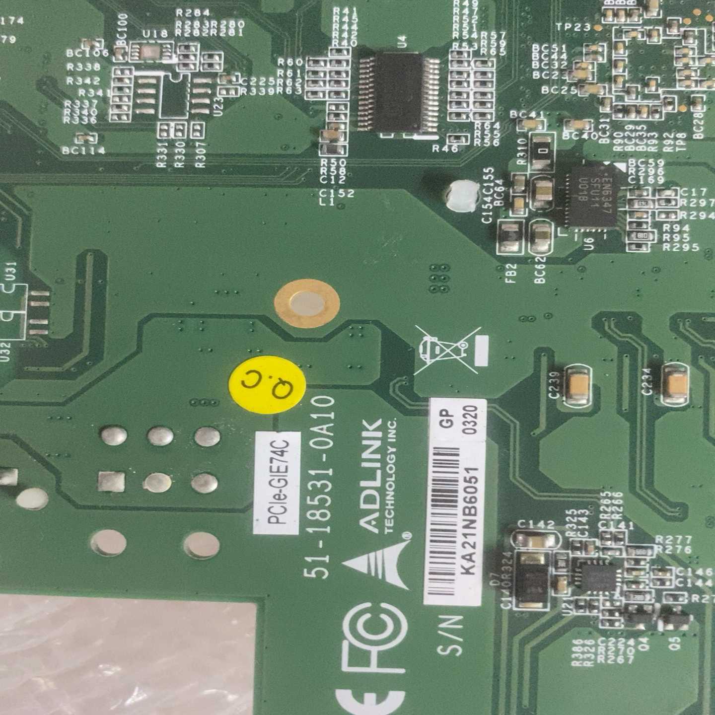 ADLINK凌华PCIe-GIE74C PCIe-GIE74（佳毅工控）