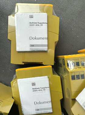 询价皮尔兹PNOZmEF16DI772140未拆封