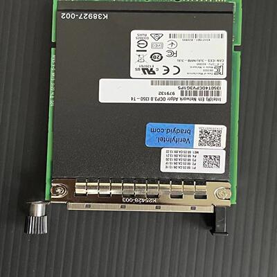 配件Intel I350T4OCPV3ocp 30 AIOM 热插拔4口千兆网卡 VMDq议价