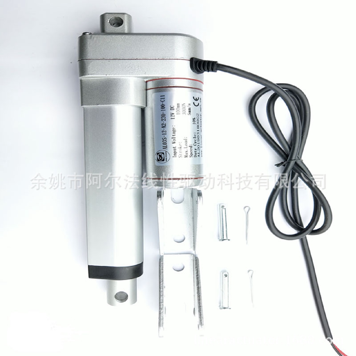 供应阿尔法AL03S线性驱动器工业制动器电动缸小推杆电动开窗器
