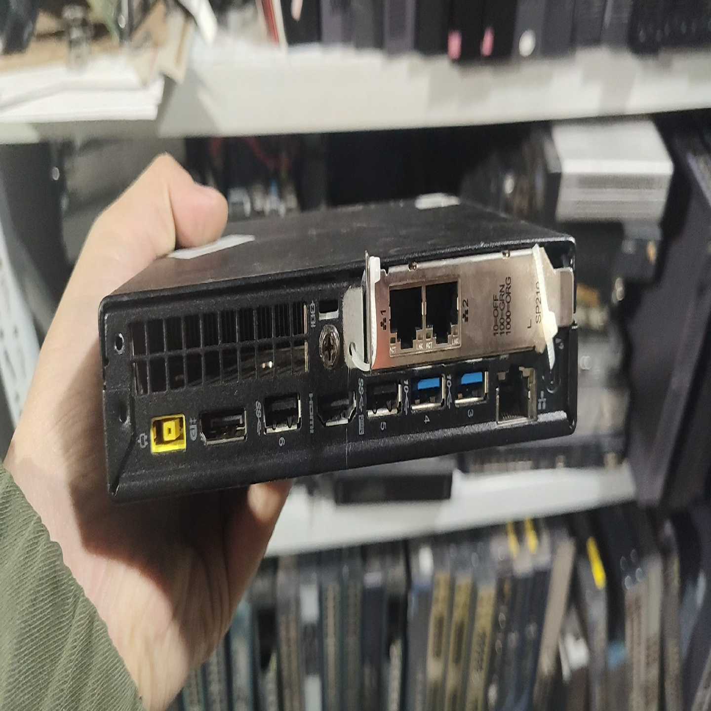 询价~联想M720Q i350四口千兆软路由 双D4内存 i7 8