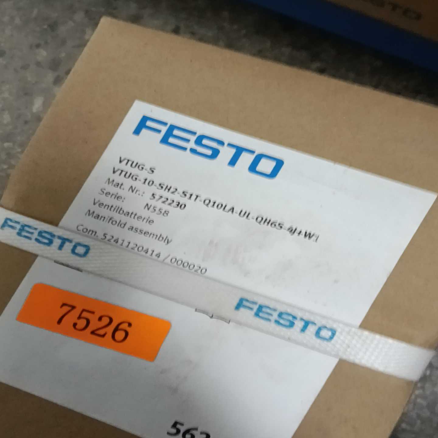 德国FESTO阀岛VTUG-10-SH2-S1T-Q10LA~询价