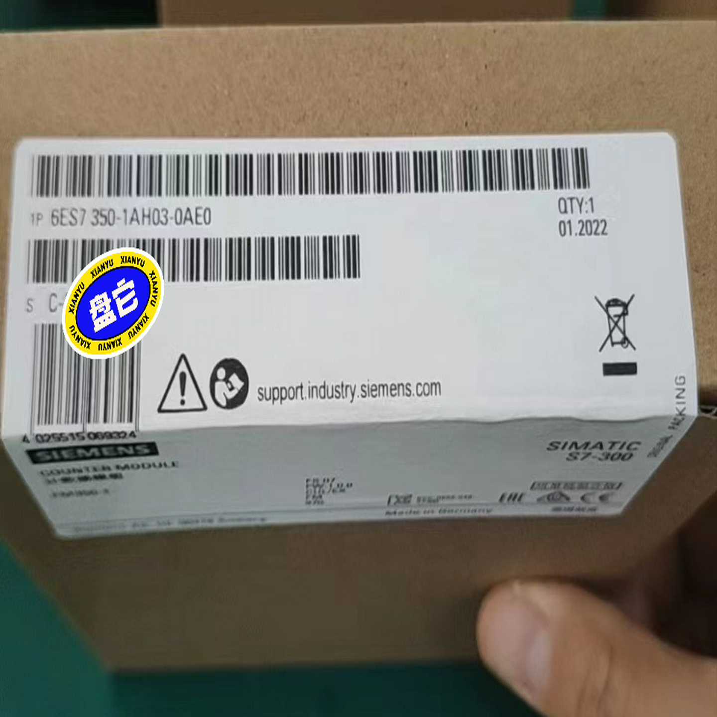 6ES7350-1AH03-0AE0未开封 产品质保一年（佳毅工控）