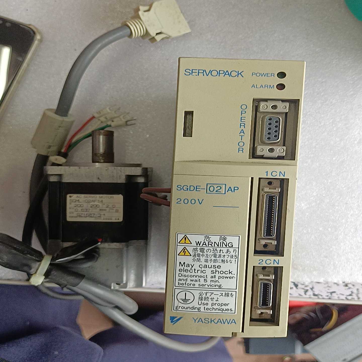 安川伺服一套 SGDE-02AP，SGML-02AF14/功~询价