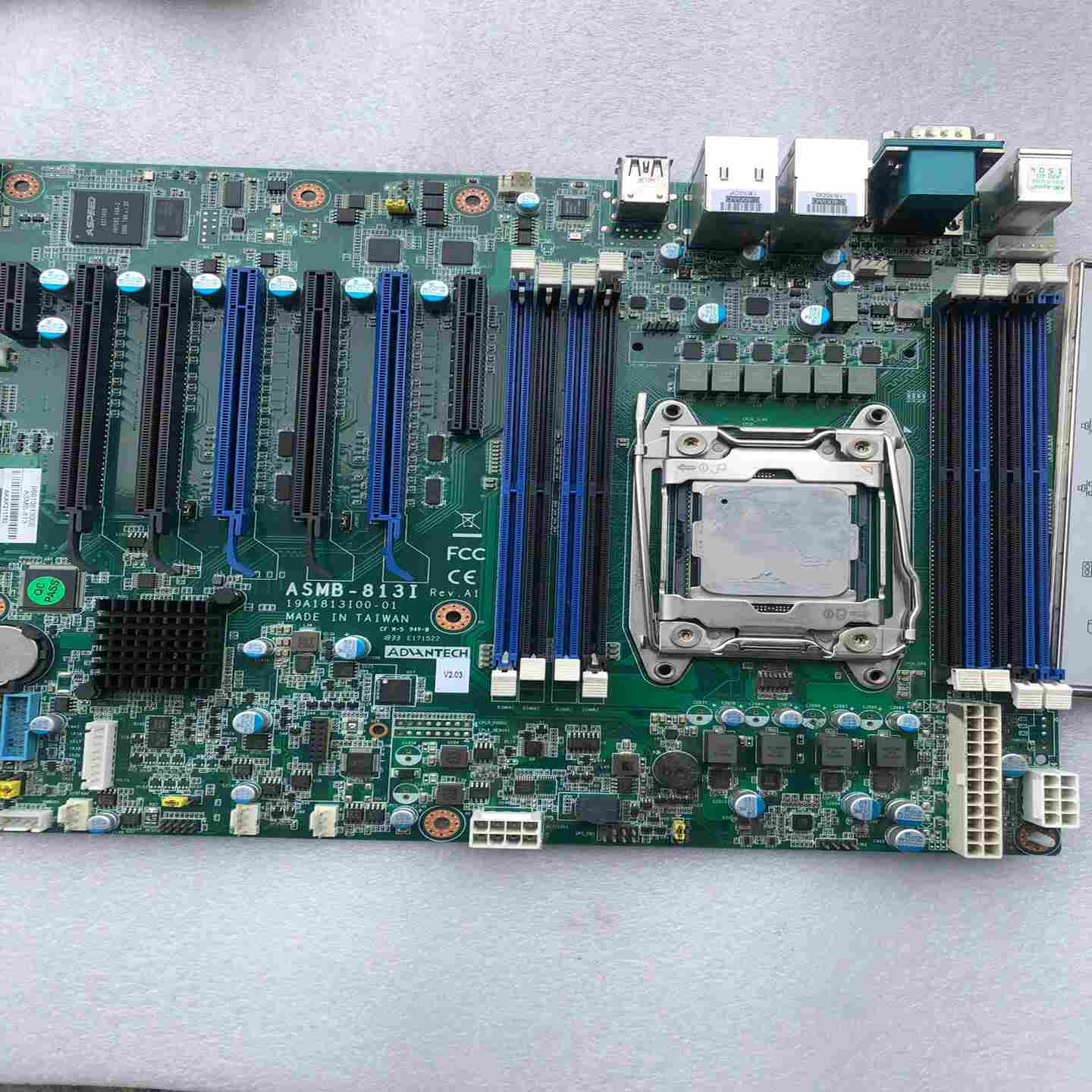 议价研华ASMB-813I服务Y器主板C612芯片组支持D现货/维修