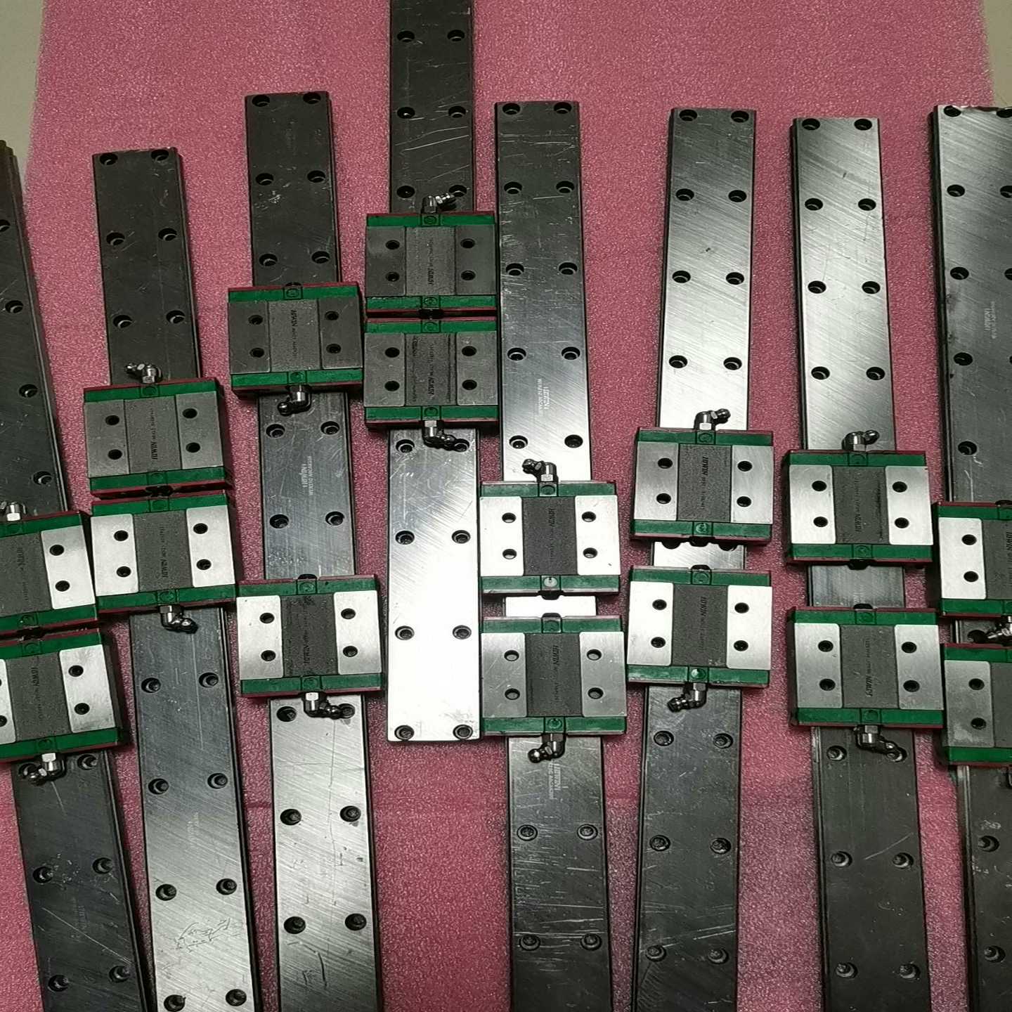 上银WE系列宽幅型滚珠直线导轨WEH21CA 上银滑块轨道长（地坛设