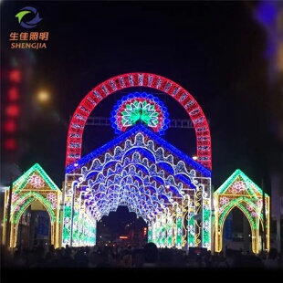 饰led图案造型灯街道灯光艺术造型灯 文旅夜游直销街道亮化装