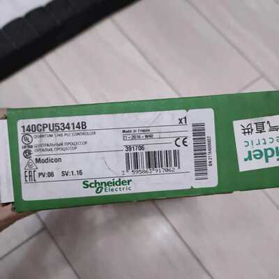 配件Schneider带算术协处理器140CPU53414B全新控制器议价