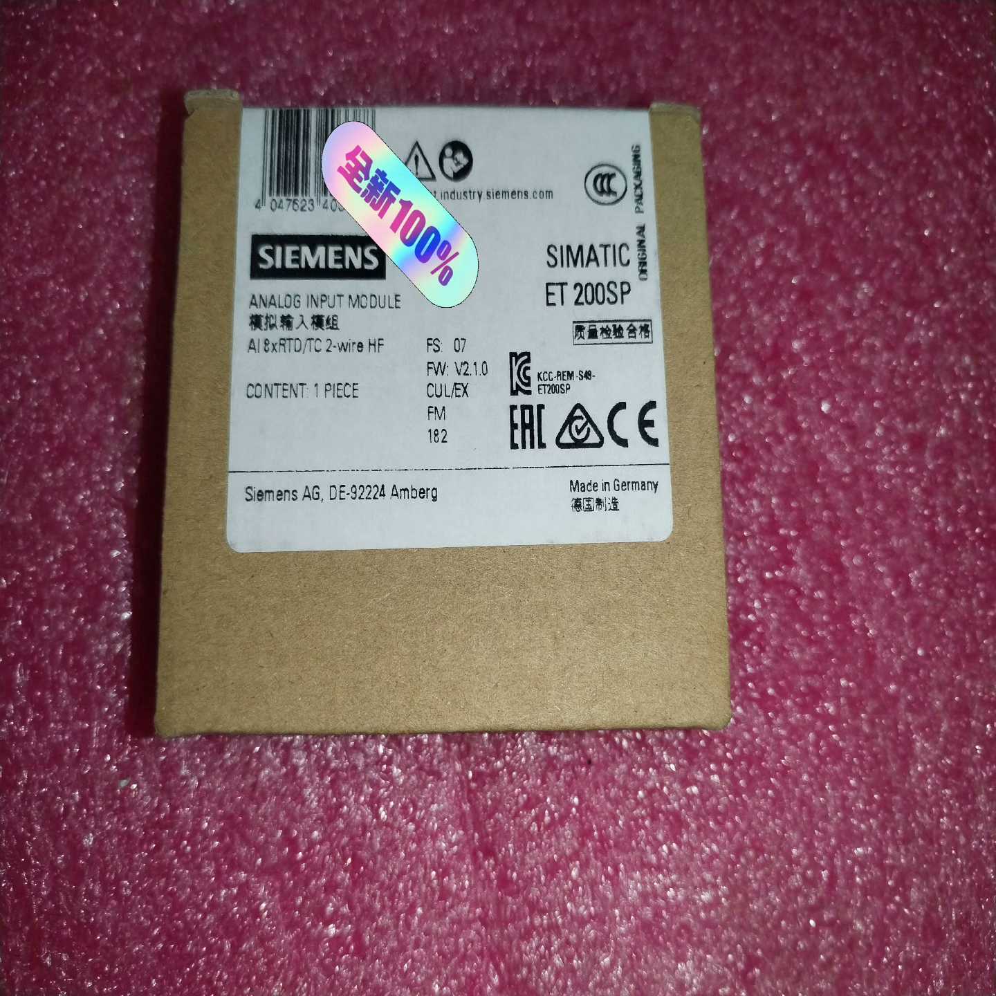 PLC模块6ES7134-6JF00-0CA1询价