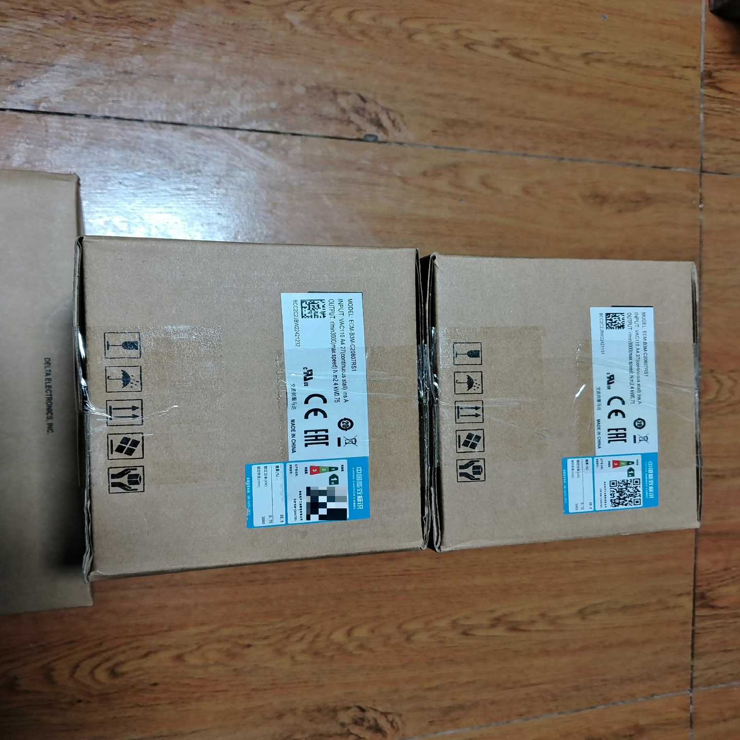 咨询-台达伺服电机ECM-B3M-C20807RS1，功能正常，成