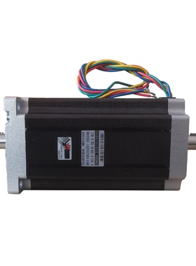110双轴步进电机二相四线AC220V110步进电机套装双轴28NM