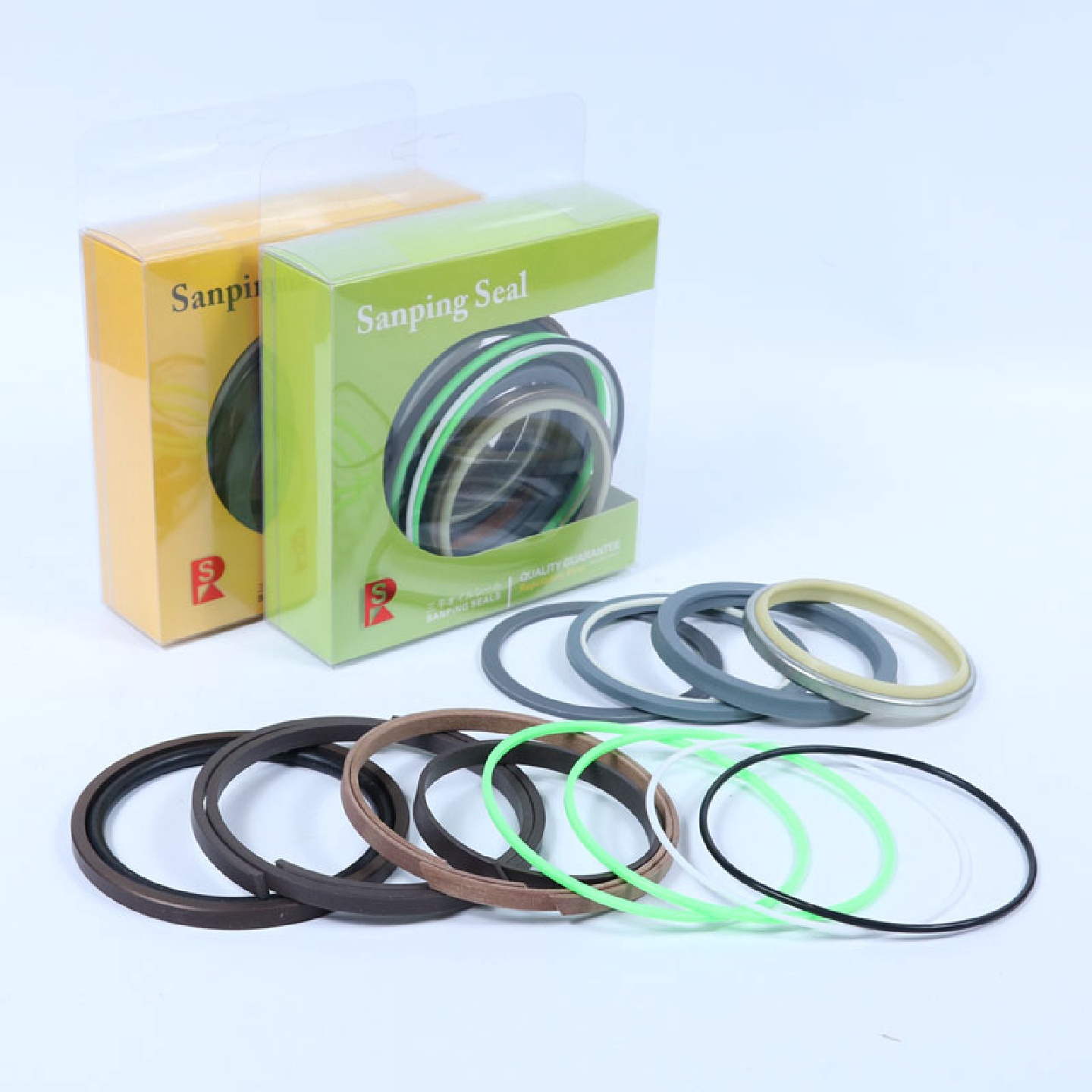 挖掘机密封配件挖掘机液压油封适用于E320B挖机大臂油封修理包
