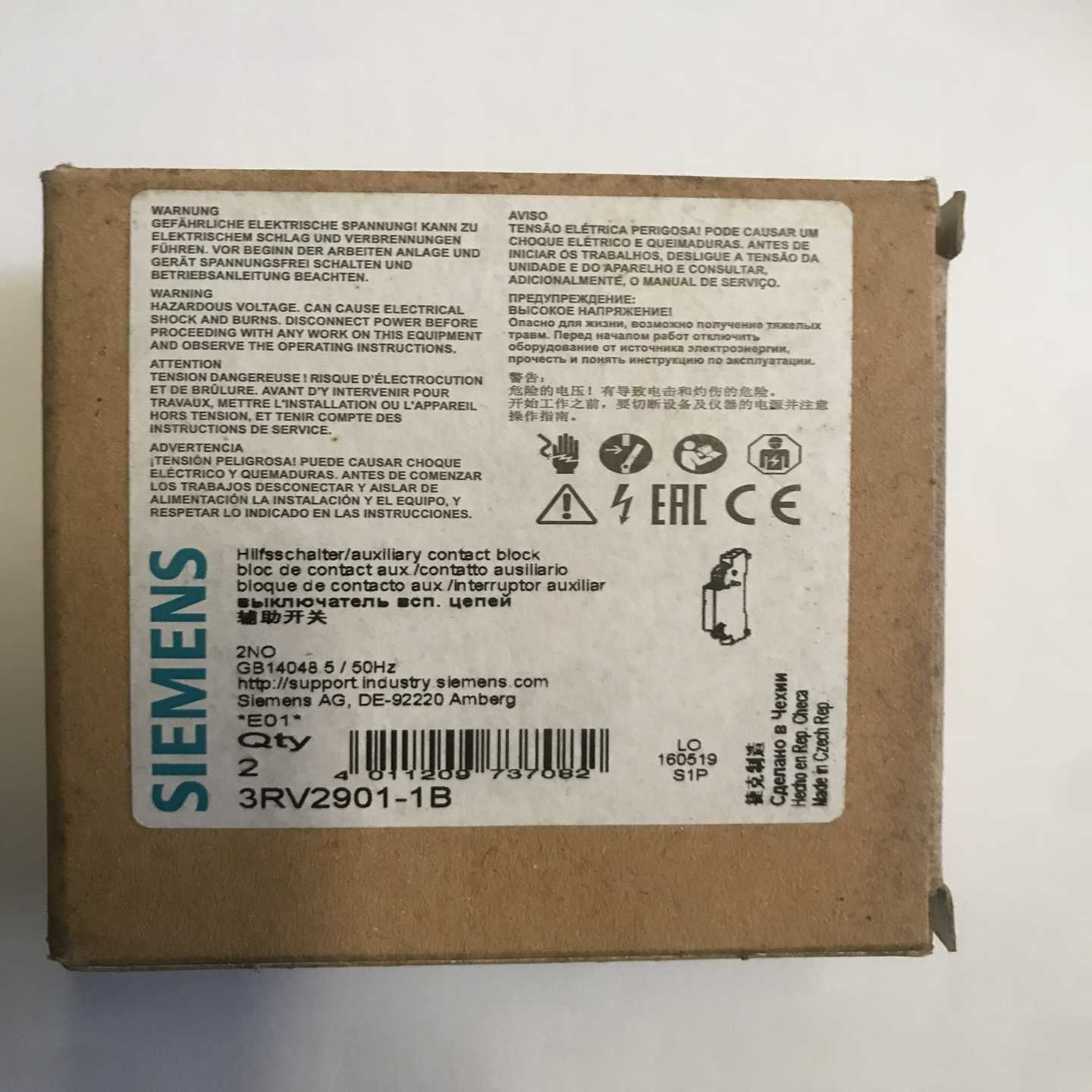 3RV2901-1B辅助接点询价