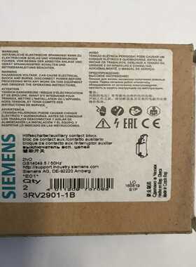 3RV29 01-1B 辅助接点~询价