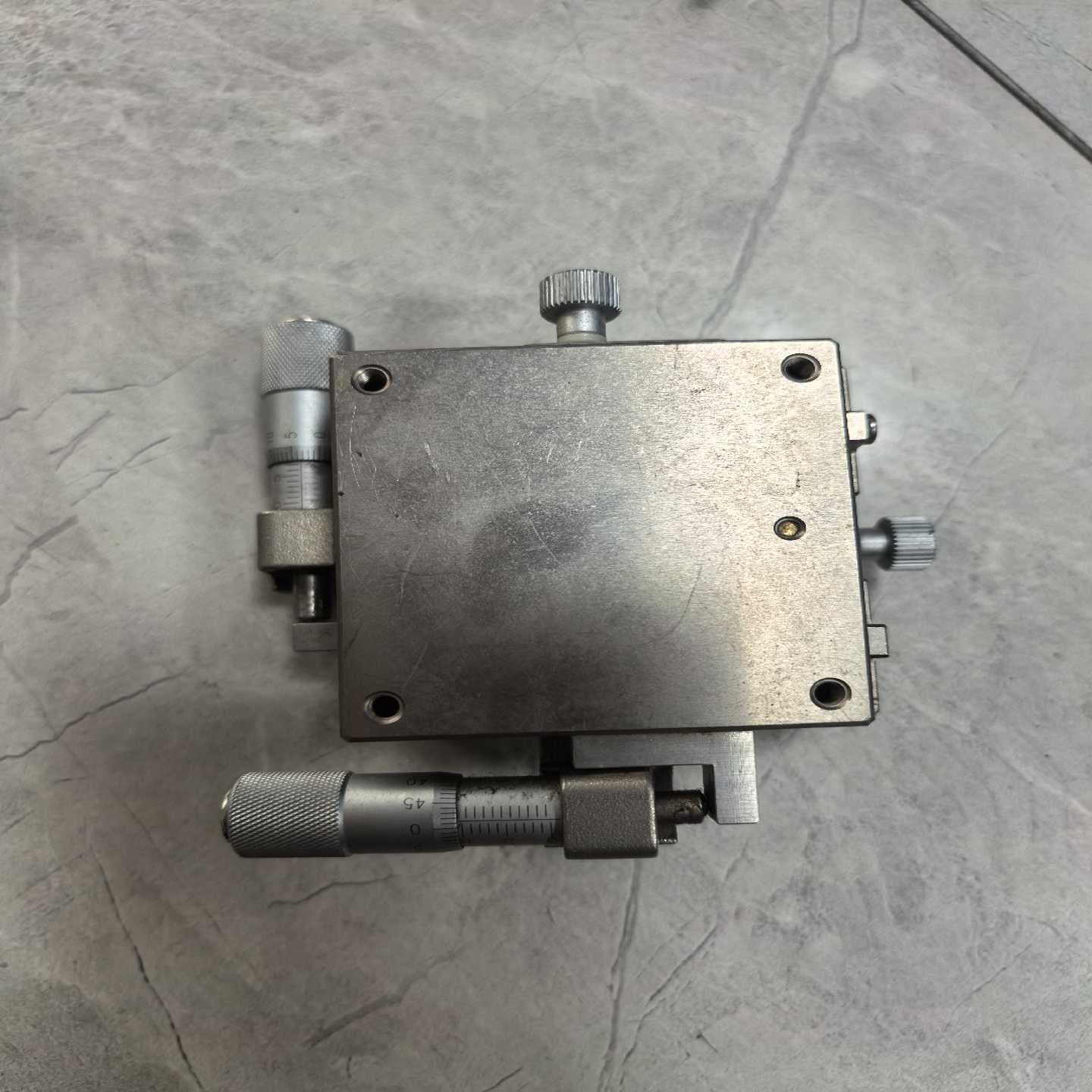 九成新精密微型滑动平台60x60 双层，型号XYLBS60---议价商品
