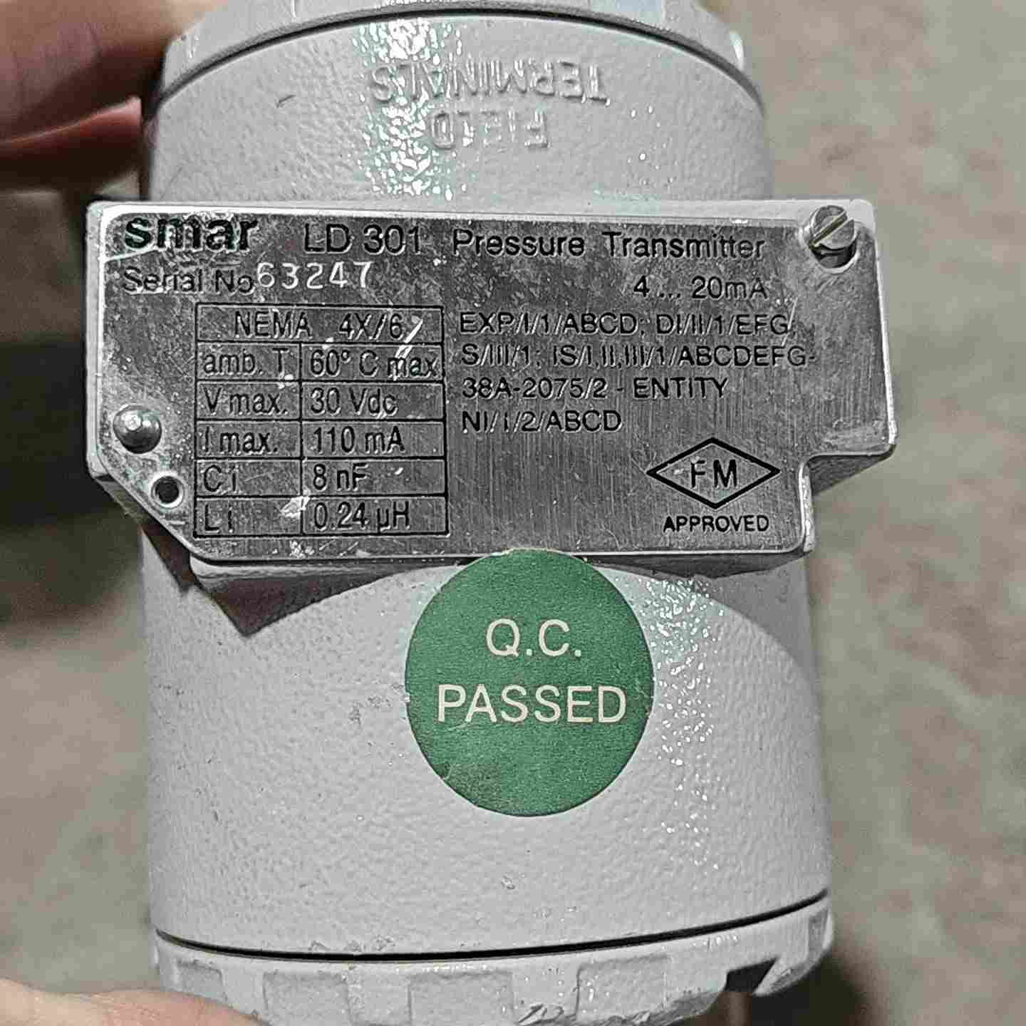 咨询-SMAR压力变送器LD301