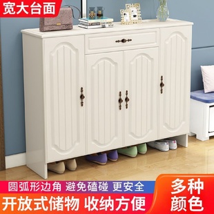 柜实木经济型家用门口多功能大容量门厅柜简易鞋 北欧鞋 柜子储物柜