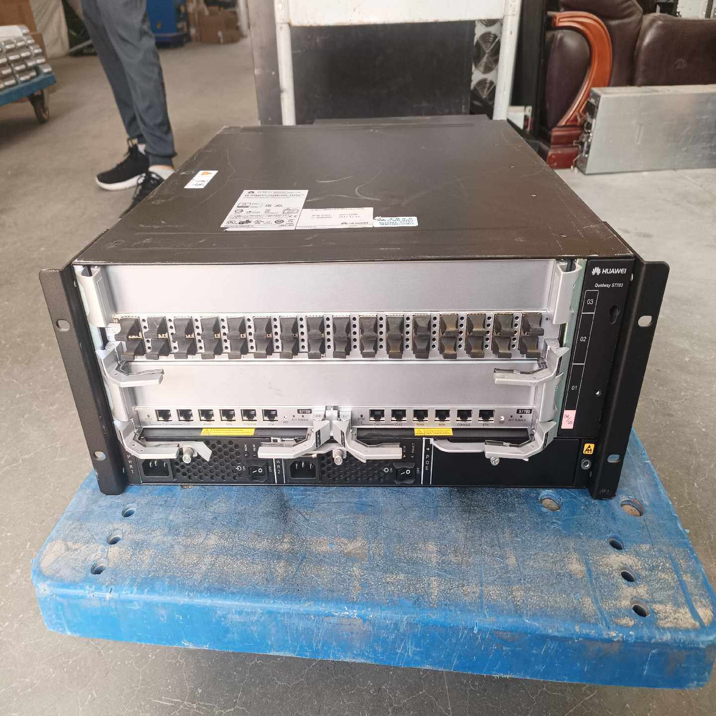 华为 S7703 双主控 MCUAC00*2  X16SX2