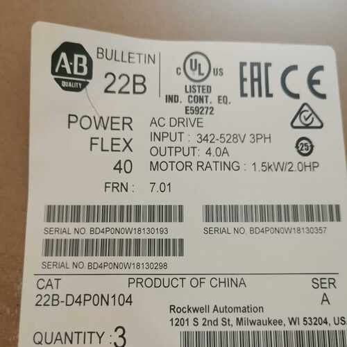 （明明电子）AB变频器  22B-D4P0N104