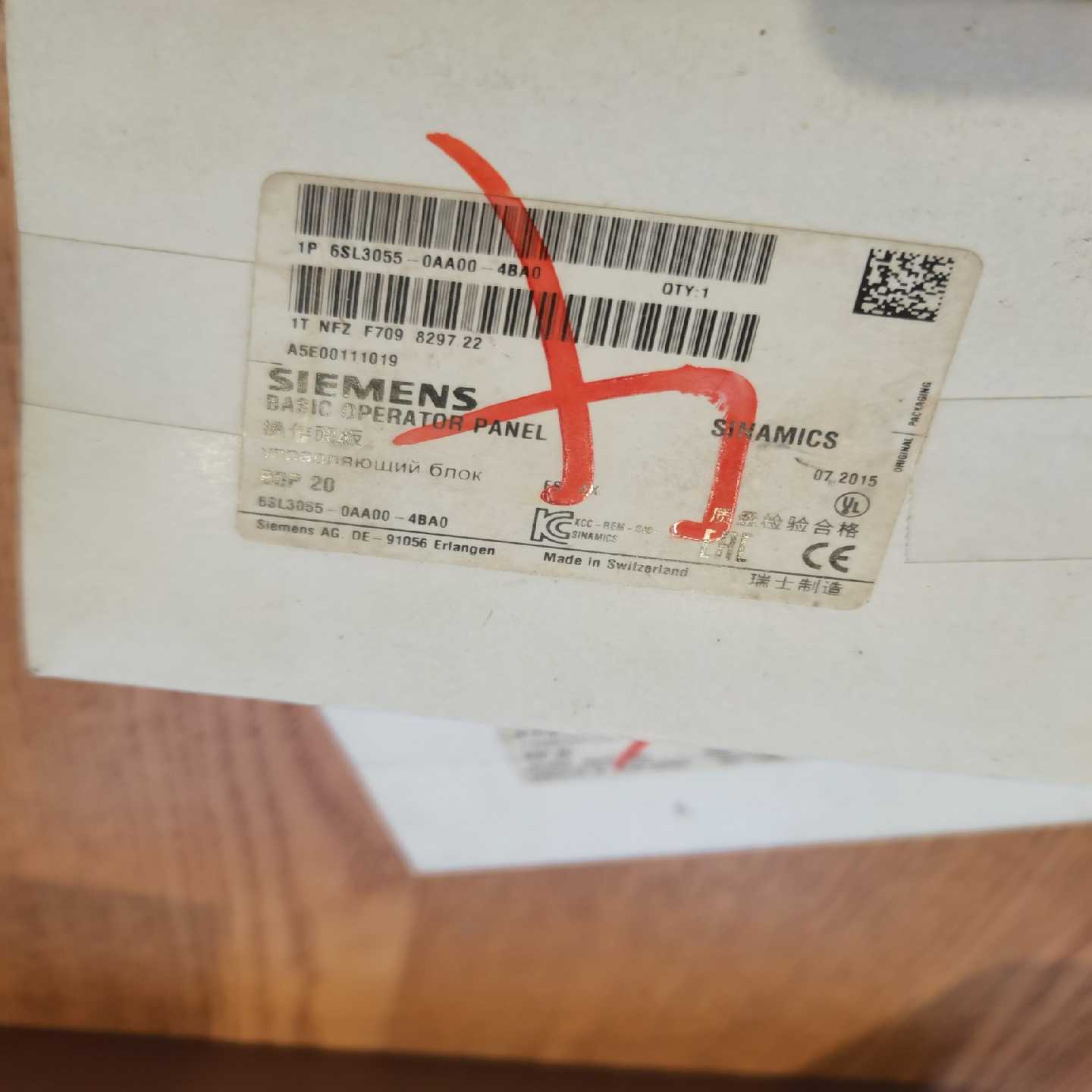 询价6SL3055-0AA00-4BA0/BOP2老款3个