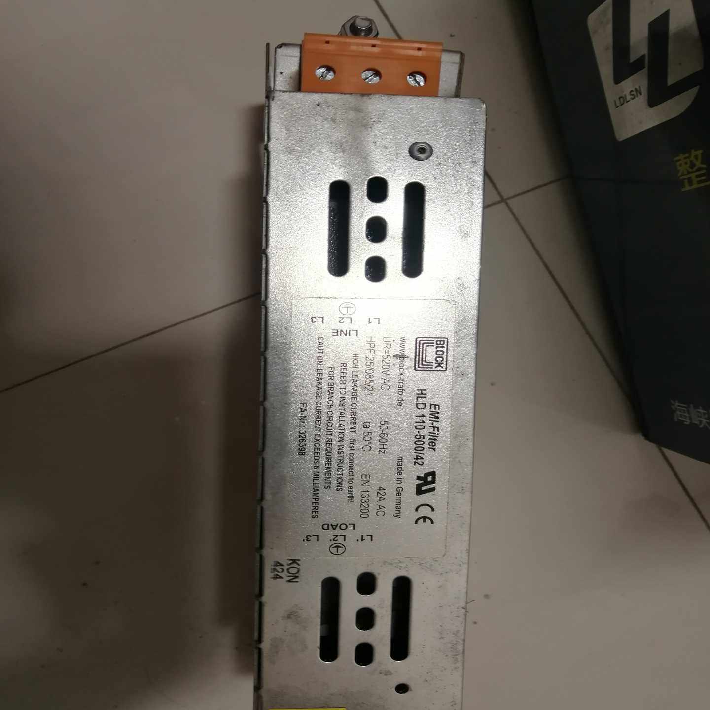 SEW变频器配件滤波器HLD110-500/42几乎询价