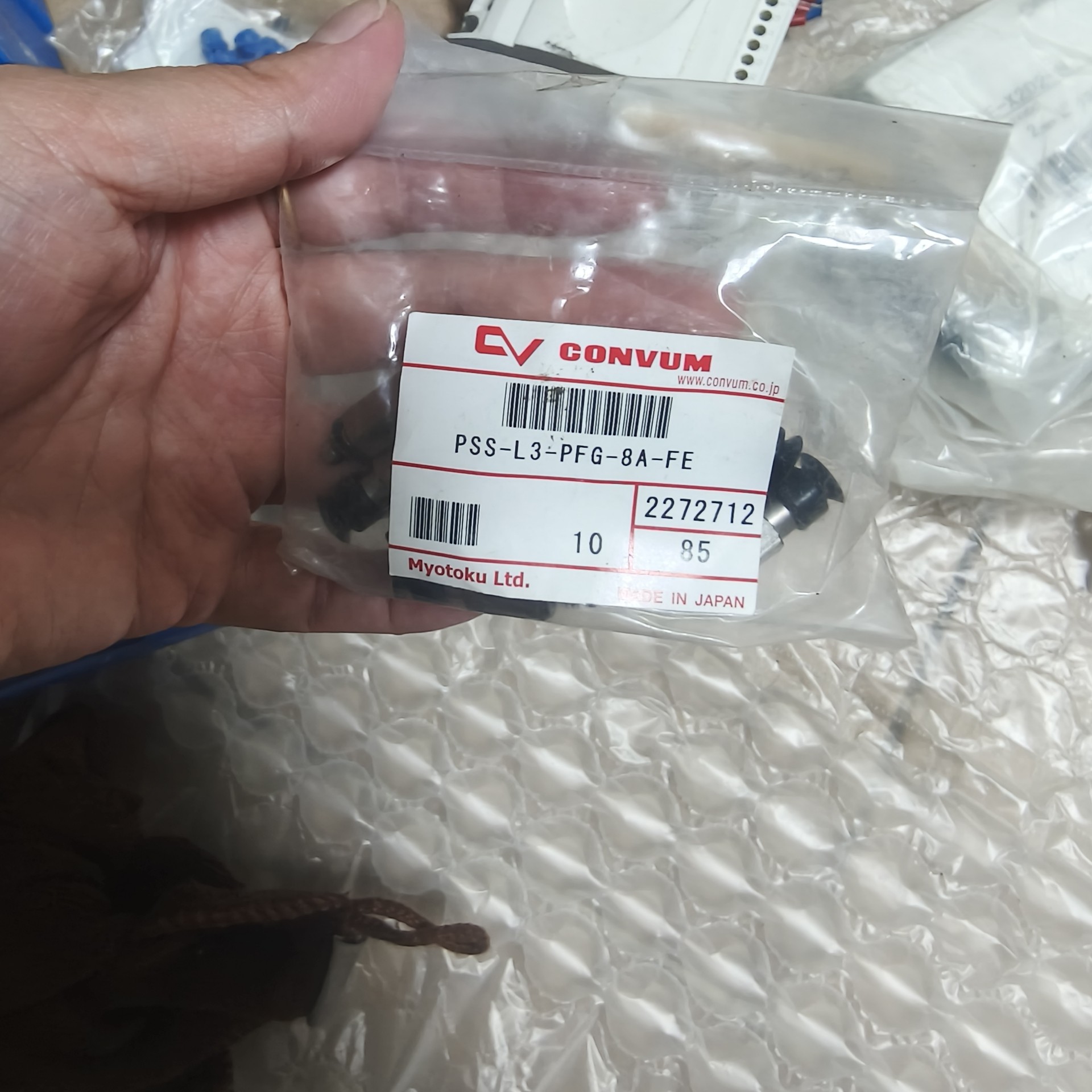 询价日本妙德CONVUM真空吸嘴PSS-L3-PFG-8A-FE