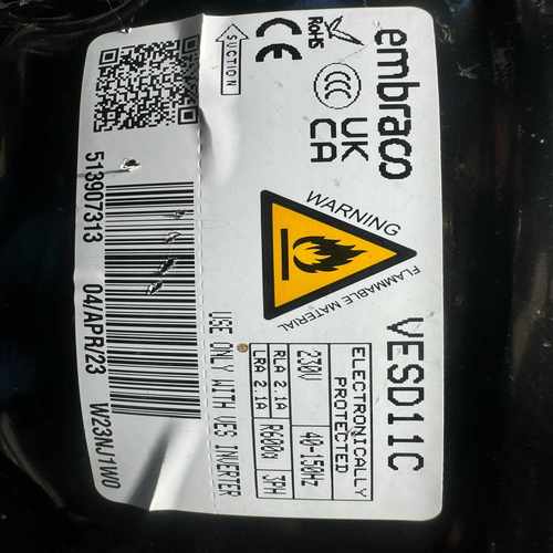 询价~恩布拉克变频压缩机VESD11C，海尔卡萨帝，专用压缩机，提