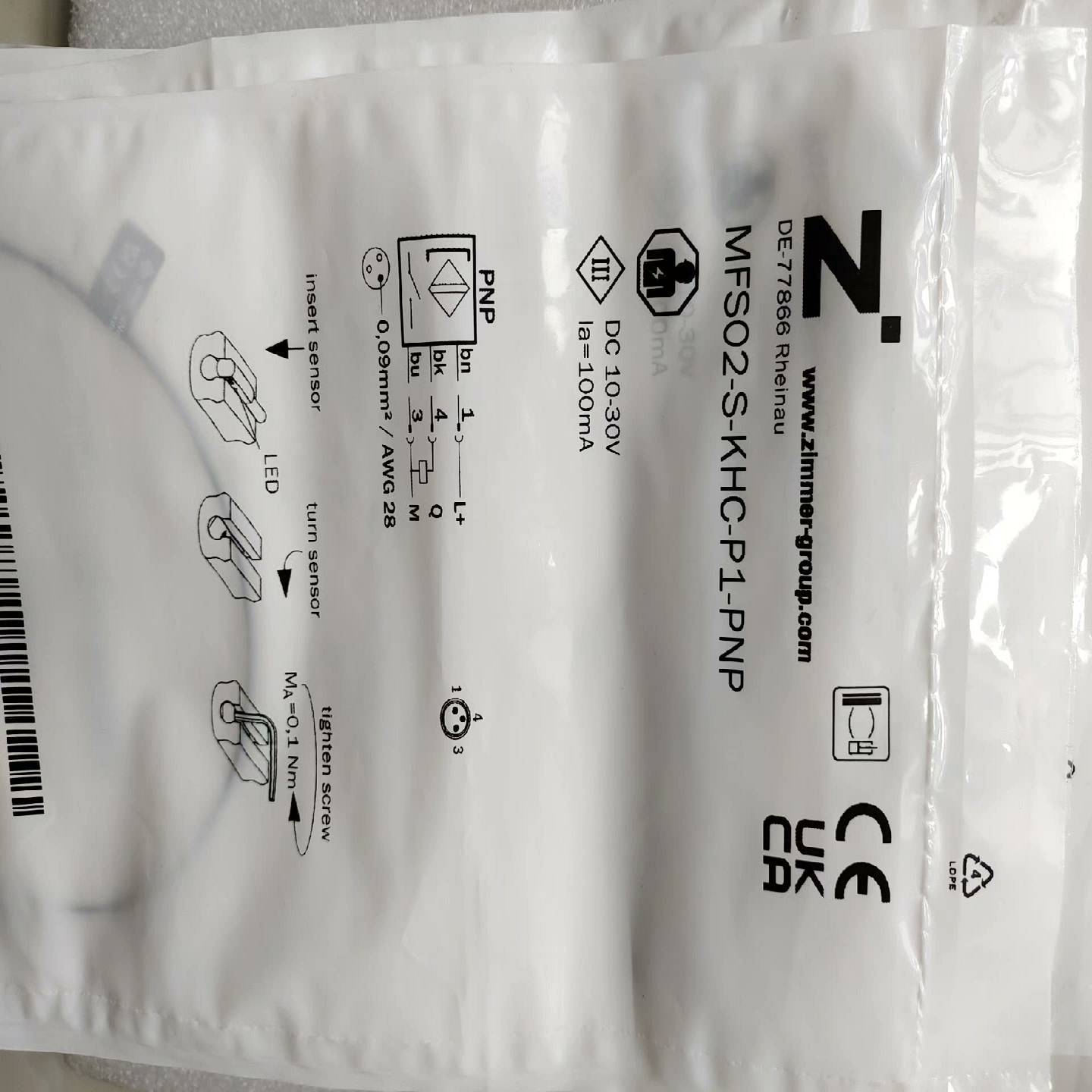 zimmer原装正品传感器MFS02-S-KHC-P1–P{议价}