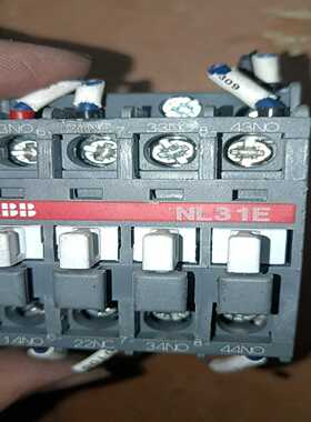 ABB直流接触器型号NL31E线包24V成色八成新，-议价