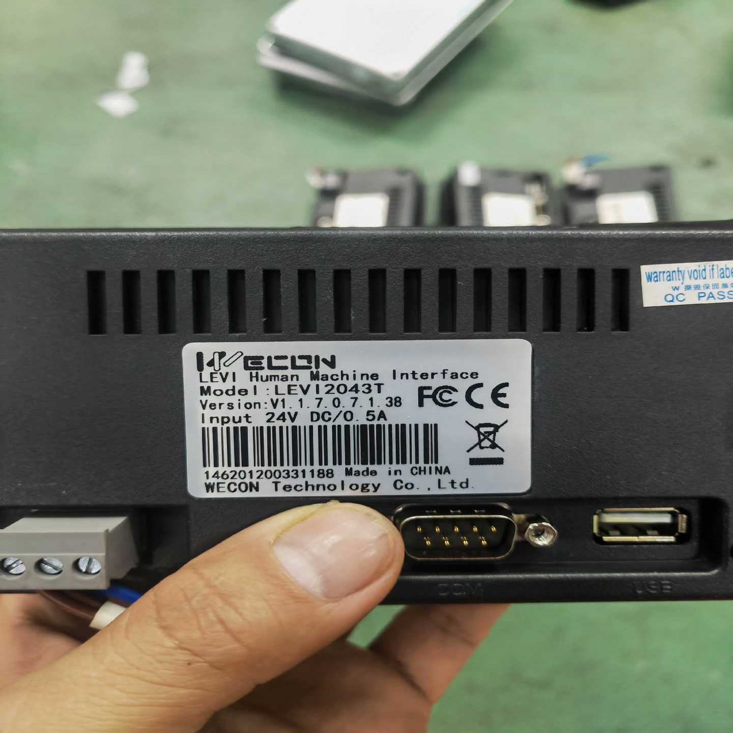 （请咨询）维控LEV12043T屏成色新漂亮有12个标的是单价