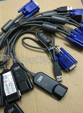 隆兴IBM USB KVM线00AK11300AK10846M402846M4177模块切换器*