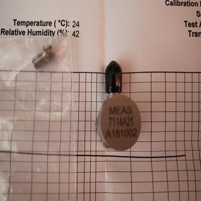MEAS振动传感器7114A21  量程20g IEPE 原（佳毅工控）