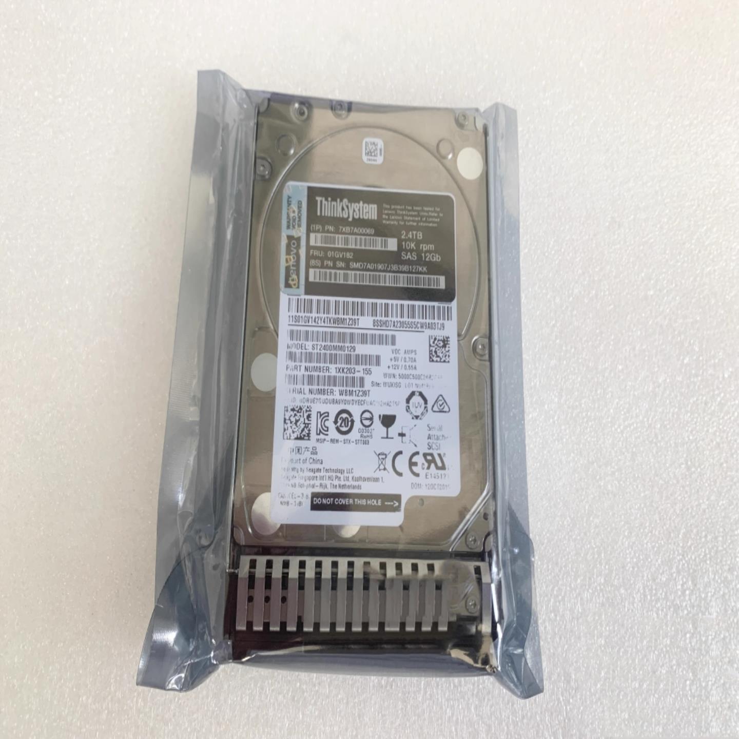 配件联想 01GV070 01GV071 24TB 10K 12GB SAS 25 01GV182议价