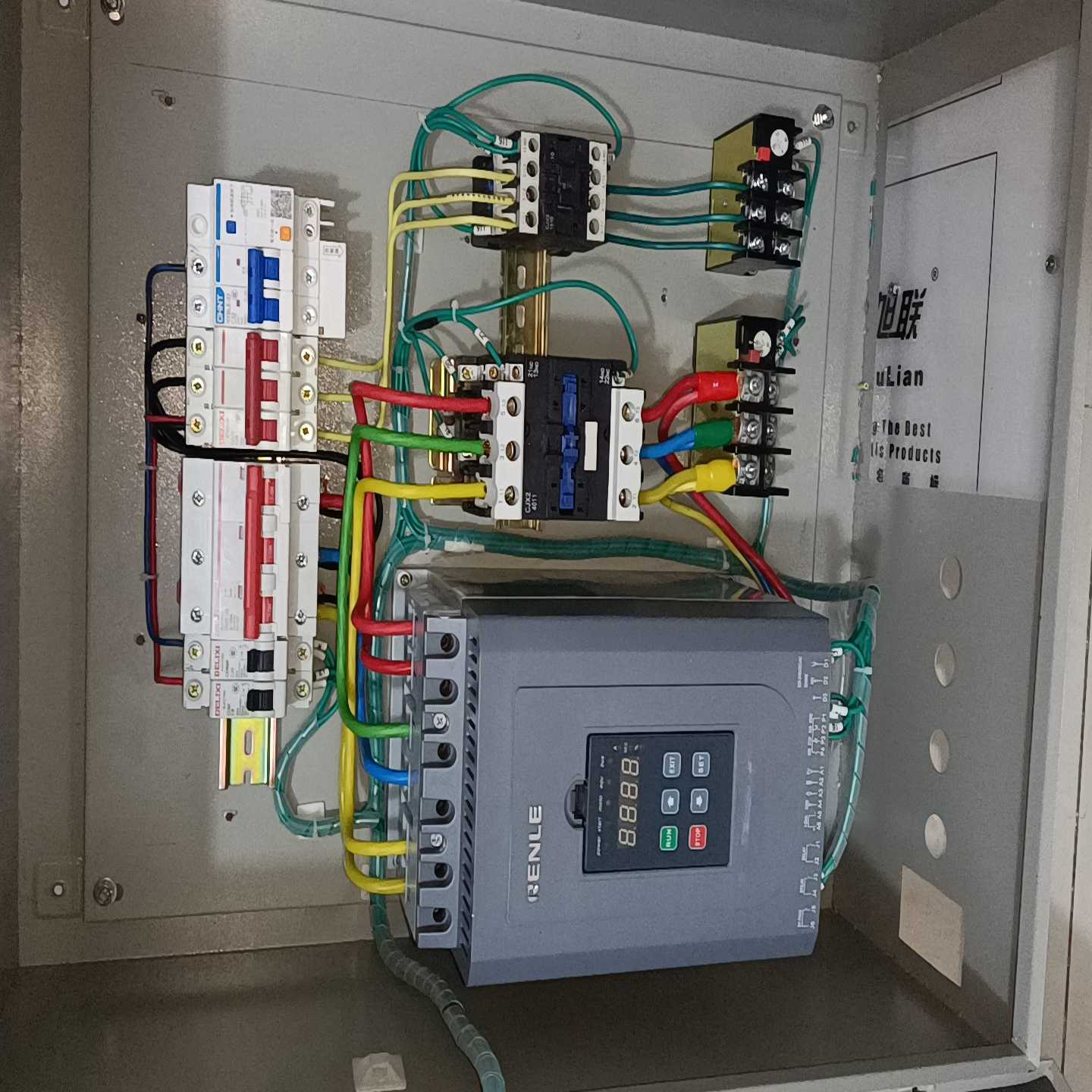泵站用软启动器控制箱，软启动器雷诺尔SSD1-40-E询价