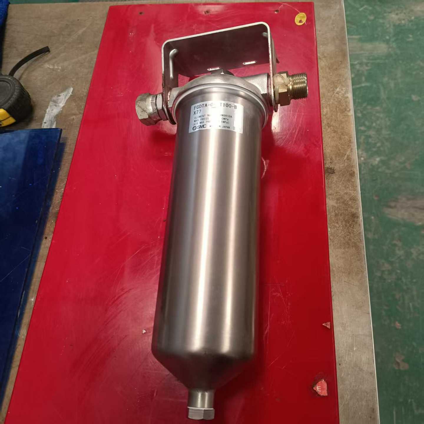 议价日本进口SMC不锈钢工业级过滤器 FGDTA-06-T100