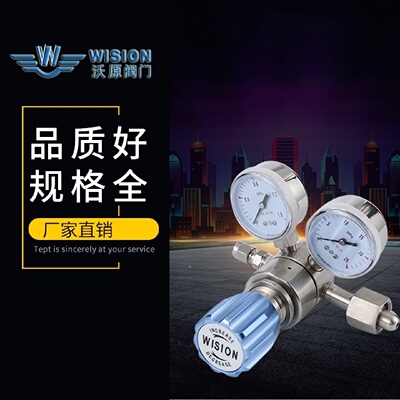 厂家直销压力表高精度双级减压器量大价优RW11不锈钢减压器