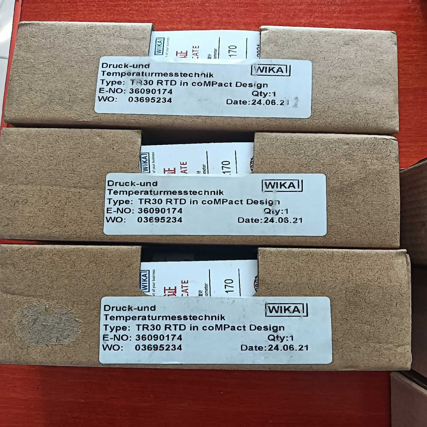 WIKA压力传感器TR30  3690174~询价