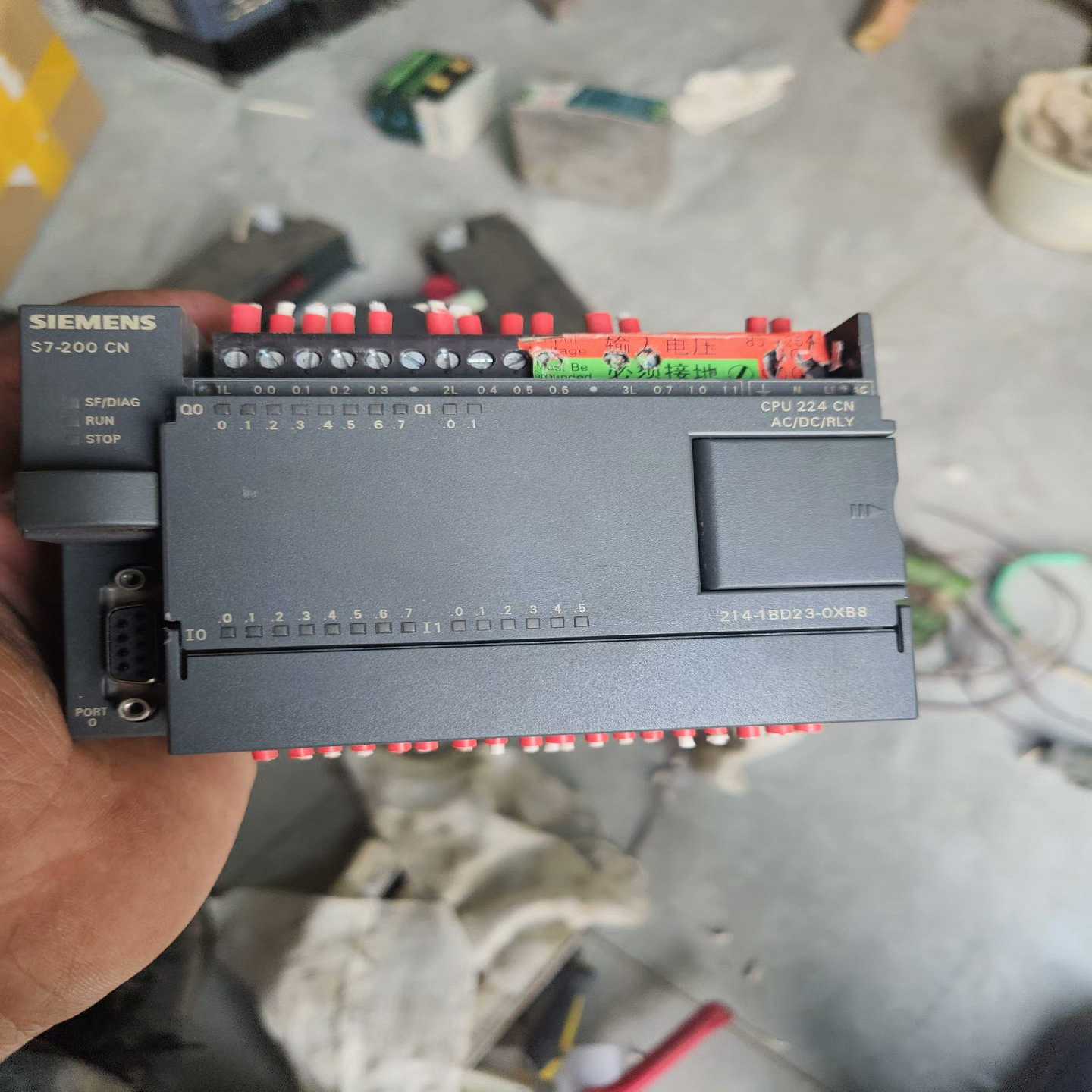 西门子PLC   214—1BD23—OXB8  实物拍摄--议价商品