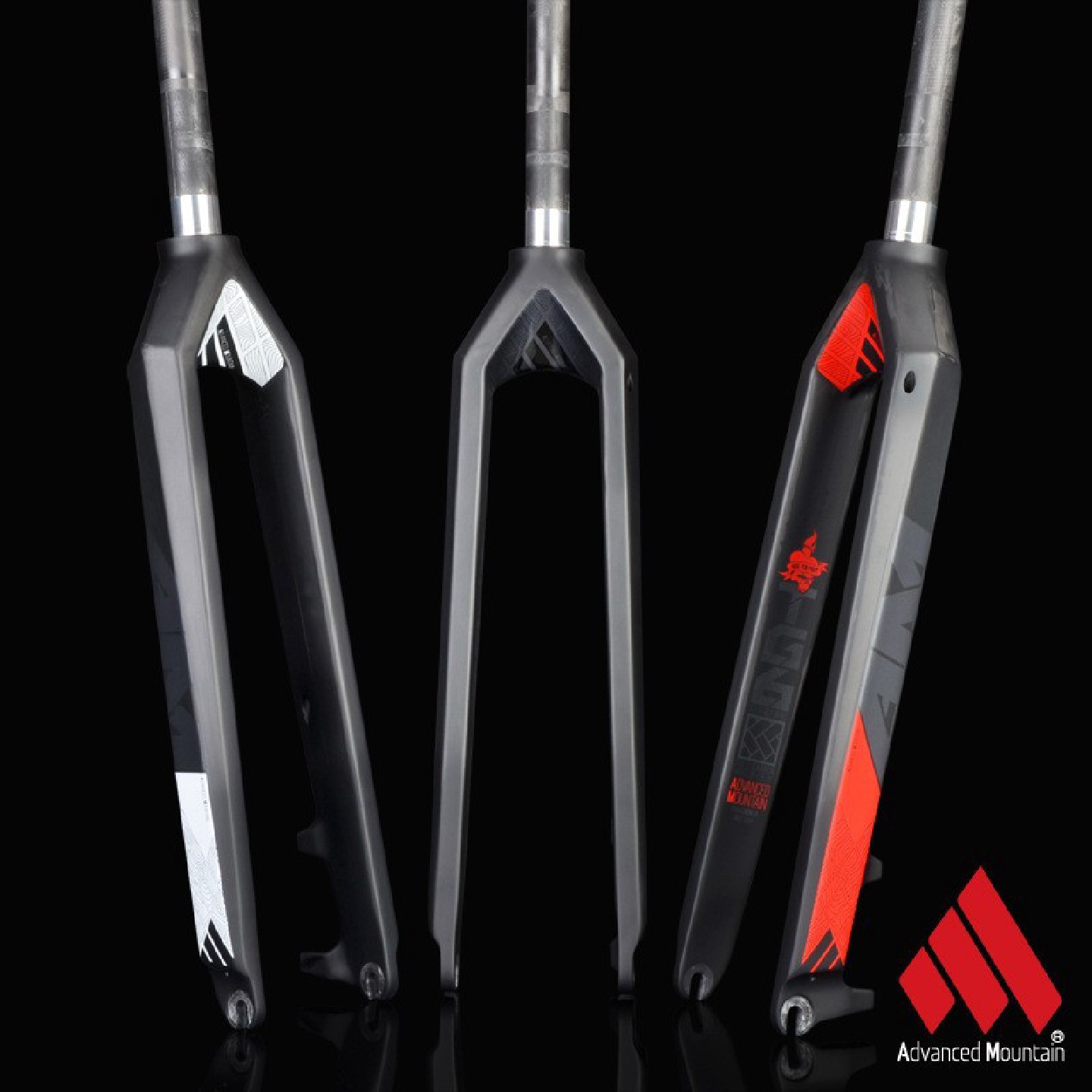 AMTG6新品全碳纤维前叉26寸27.5