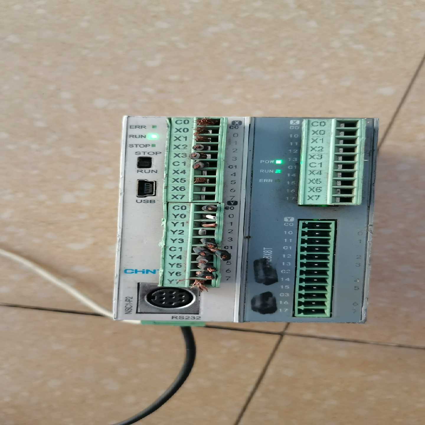 正太PLC一套NSC1-P2,SamKoon扩展A-E8X8~询价