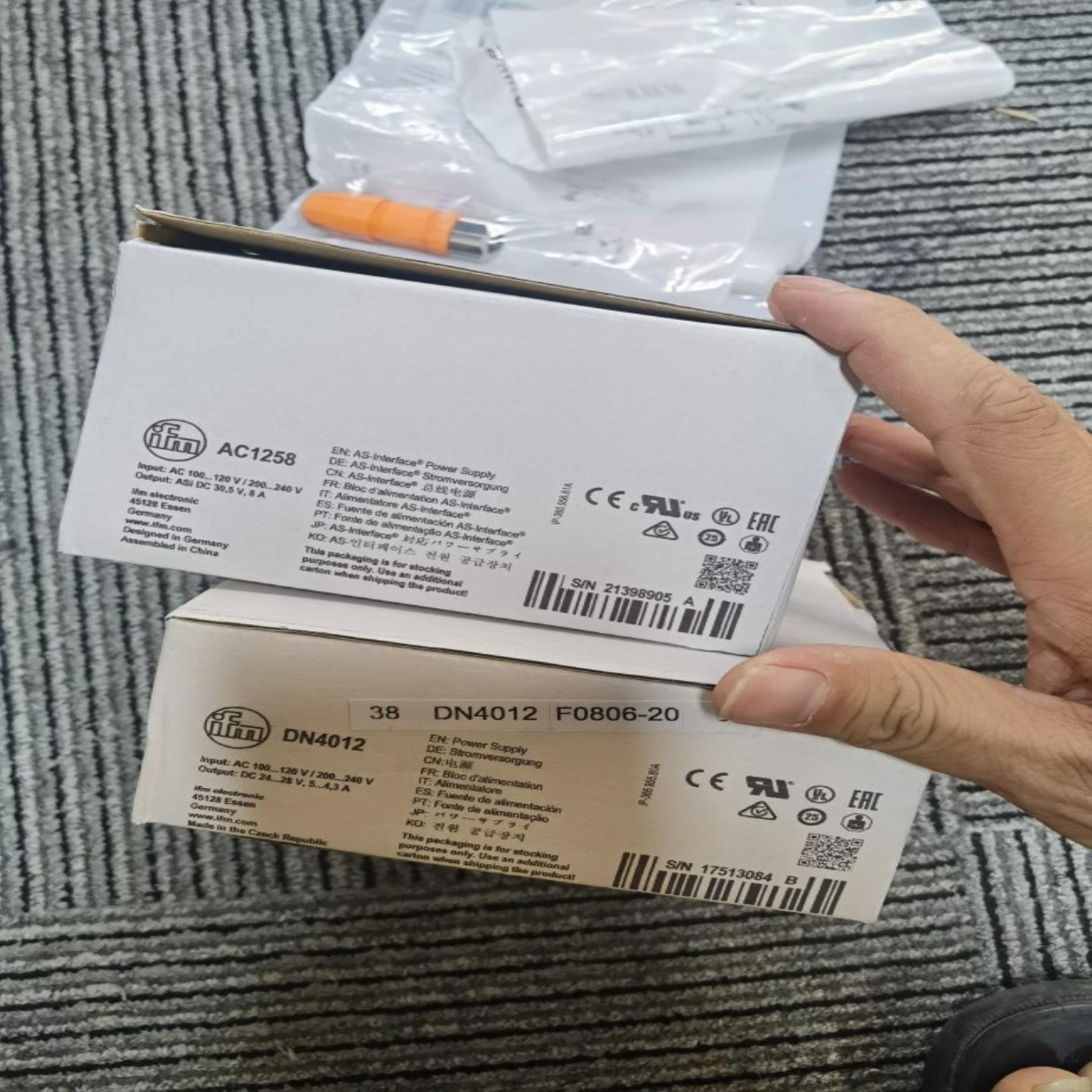 配件原装IFM AC1258  DN4012控制器现货议价议价