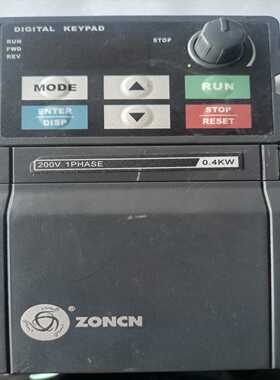 上海众辰变频器H2200S00D4K【单相220V 0.4K~议价