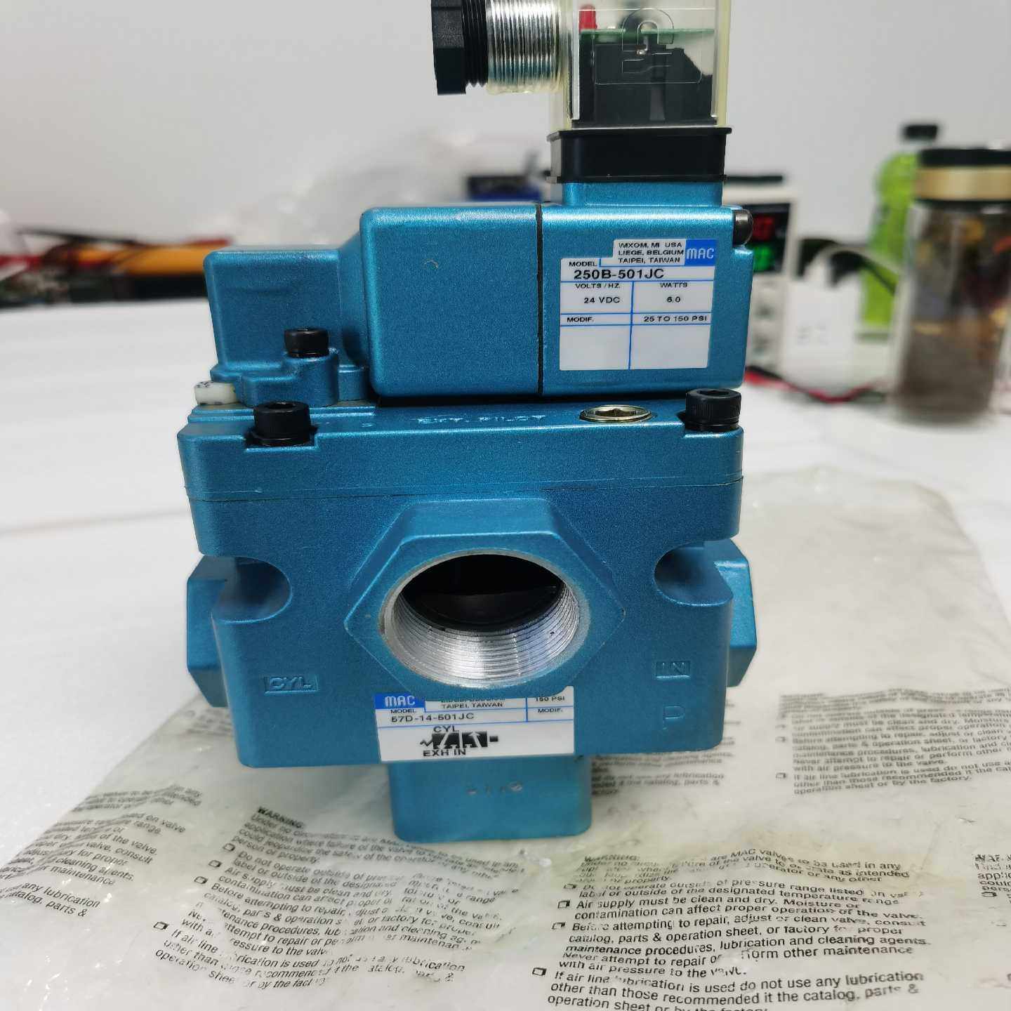 MAC电磁阀57D-14-501JC{议价}