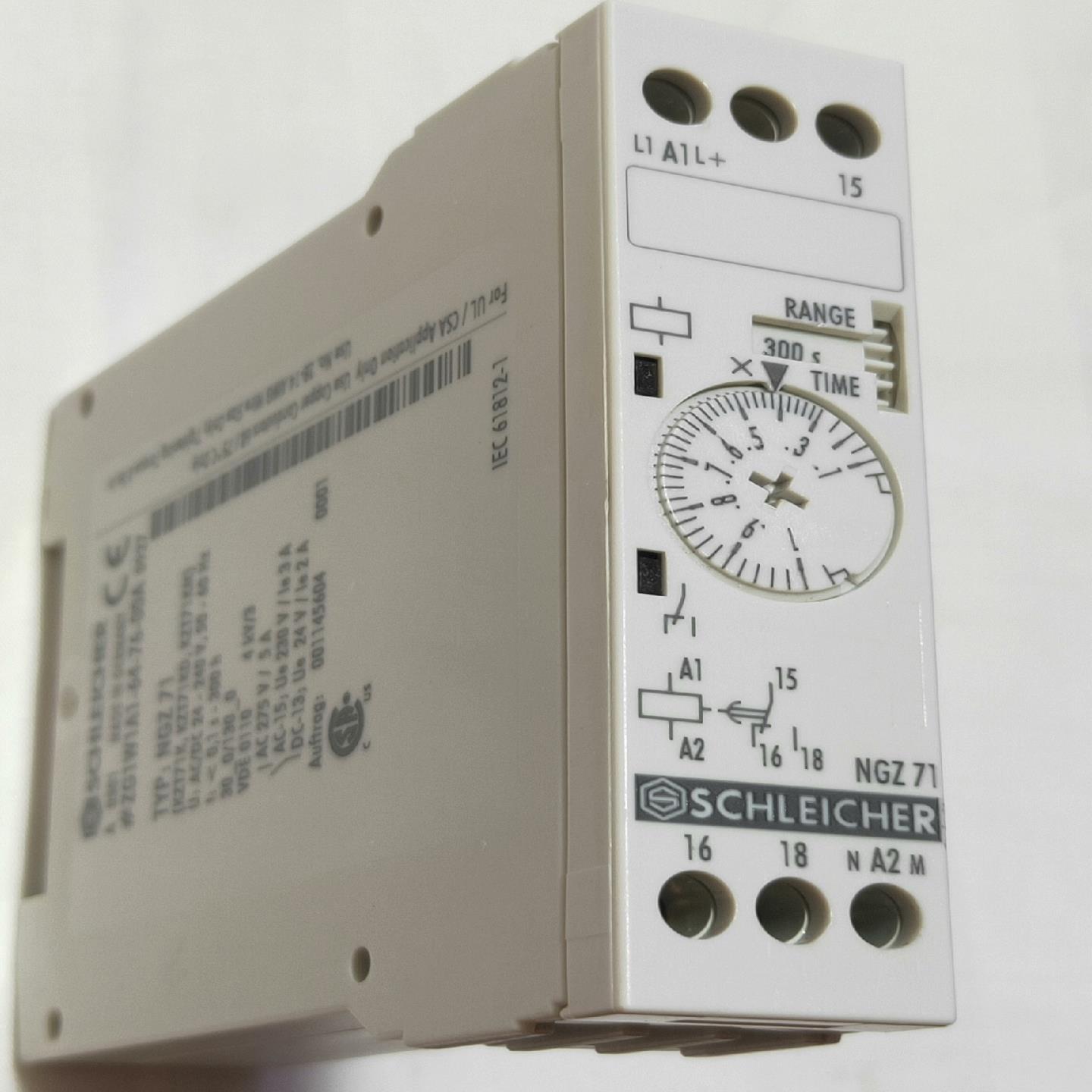德国进口schleicher 施莱西尔 时间继电器 NG（佳毅工控）