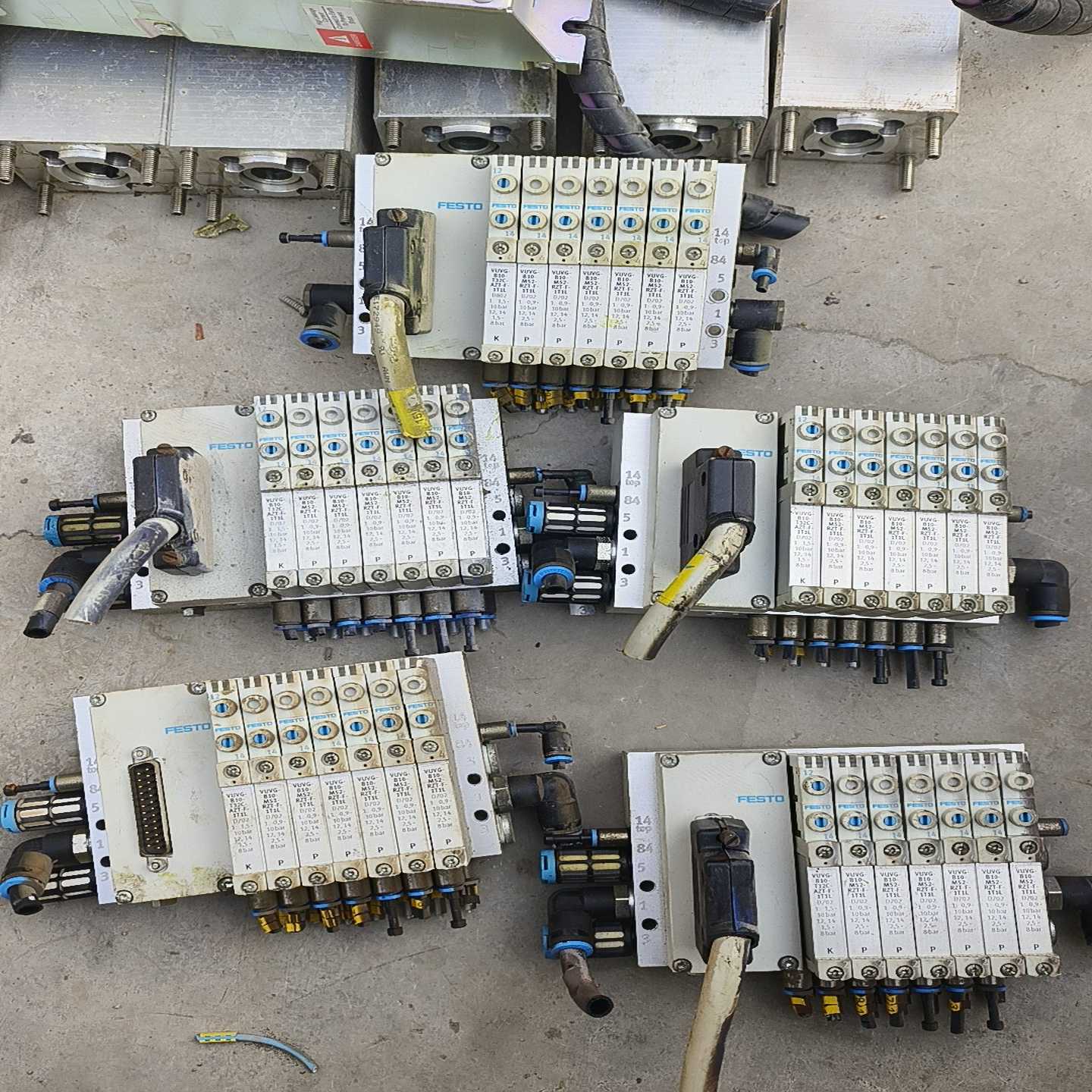 拆机   费斯托电磁阀 阀岛拆机VTUG-10-MSDR【鑫鑫商铺】