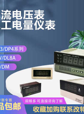 TOKY DP3-AV600 DM3A-DV表头 DL8A-RC10A1000电流表DP4东崎电